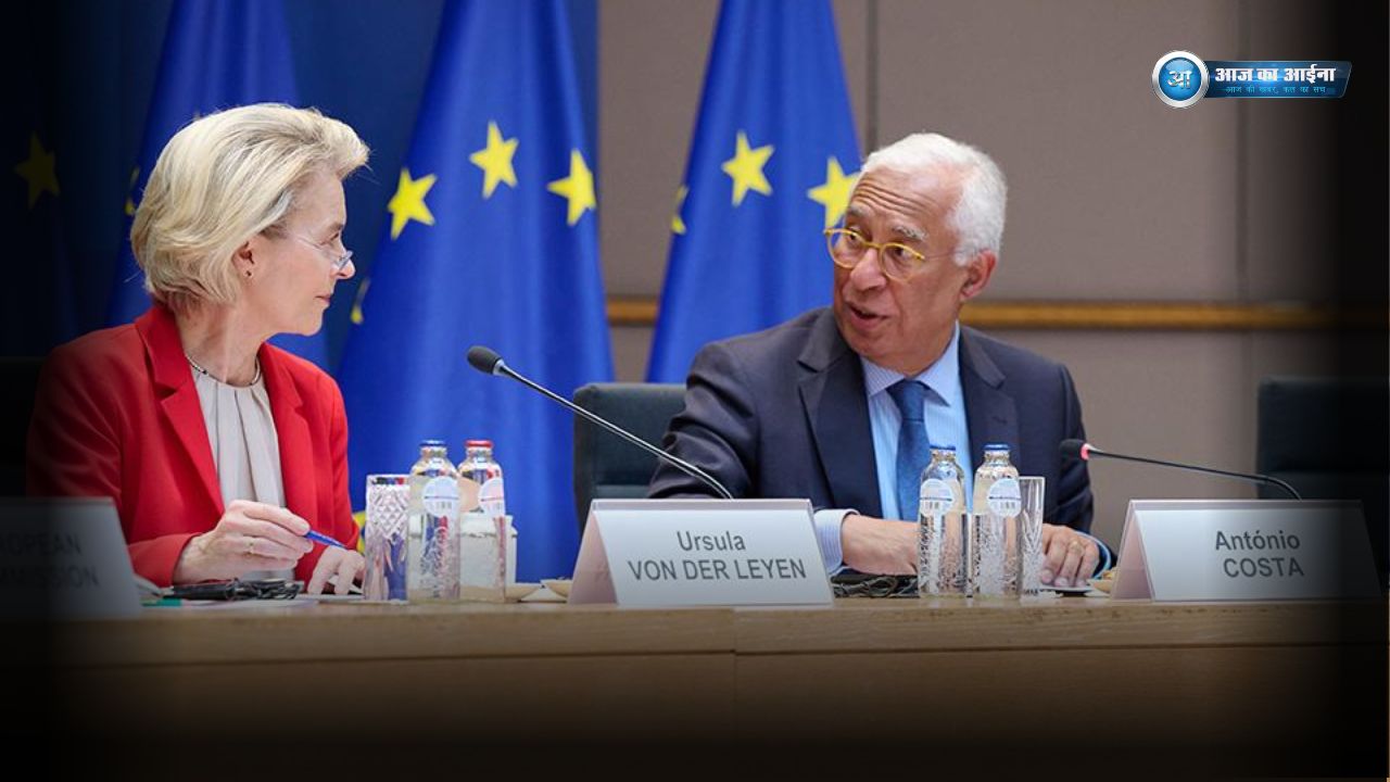 Ursula von der Leyen and António Costa